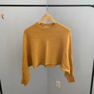 ARITZIA/WILFRED FREE - CROPPED SWEATER